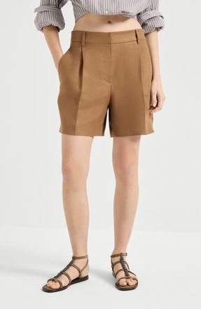 Brunello Cucinelli Sartorial shorts in Mou at Nordstrom, Size 44 It