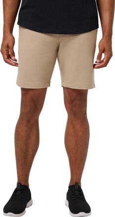 Travis Mathew Stretchknit 8-Inch Shorts in Weathered Teak at Nordstrom, Size 38 X 30