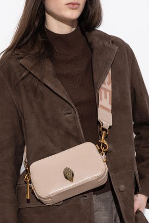 Kurt Geiger Small Shoreditch Shoulder Bag, Womens, Beige