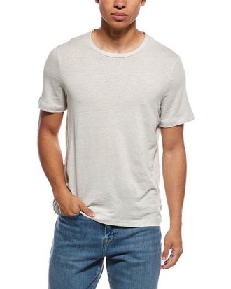 Onia Stretch Linen-Blend Crewneck T-Shirt