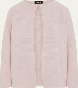 Eskandar Small Jacket Coat Cardigan - Short Length