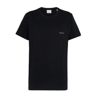 Isabel Marant Zafferh T-shirt - Dames - Tops - Zwart - Maat: XS Katoen