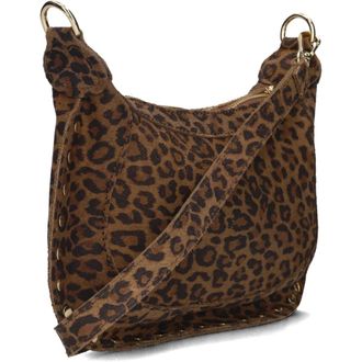 Notre-V Monica Schoudertas - Dames - Tassen - Bruin - Maat: ONE Size