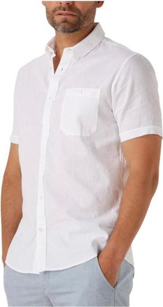 Matinique Overhemden, Heren, Wit, M, Casual Matroos Shirt voor Mannen