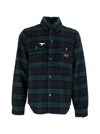 Deus Maxwell Check Blue Shirt