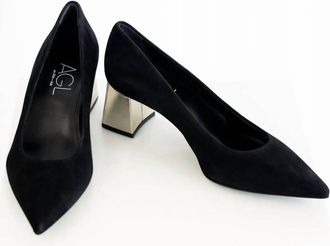 AGL Womens Tracy Pump In Black/metallic