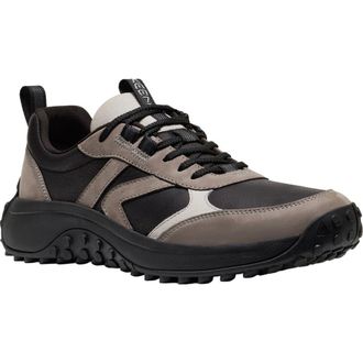 Keen KS86 Lea Sneaker in Black/Steel Grey at Nordstrom Rack, Size 12