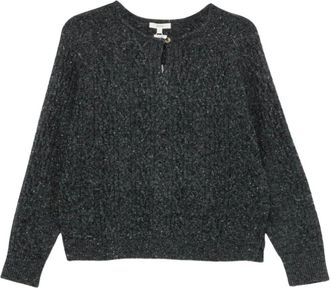 Yerse Jersey de cuello redondo con efecto jaspeado - Knitwear - Mujer - Gris - M