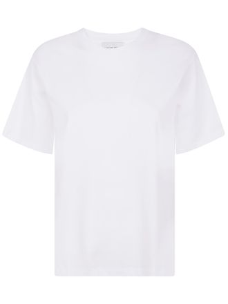 Tシャツ・カットソー Loulou Studio T-shirts White LOULOU STUDIO - Telanto T-shirt in boxy fit – NEW TAKE FIVE
