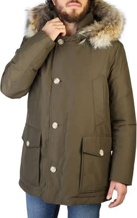 Woolrich WOOLRICH ARCTIC-ANORAK-484 Outerwear Jacket Green