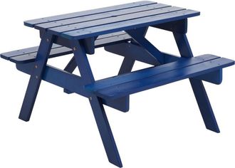 Premier Housewares Brighton Blue Kids Picnic Bench