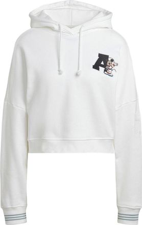 adidas (WMNS) adidas Short Disney Hoodie White HL9055