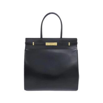 Saint Laurent Pre-owned Manhattan N/S Calf Tote Bag - Pre-owned - Mujer - Negro - ONE SIZE