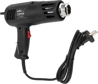 OEM Pistola De Calor De Alta Potencia Para Vinilo De Revestimiento De Autom&oacute;viles, Pistola De Aire Caliente De 1200 W Con Soporte Para Boquilla, Soporte 3