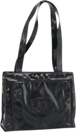 Chanel Borsa Tote Vintage in Smalto Pre-owned - - Pre-owned - Donna - Nero - ONE SIZE