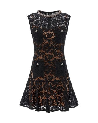 Self Portrait Black Lace Dress