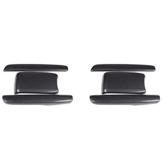 OEM Fundas Protectoras De Fibra De Carbono Para La Caja Del Reposabrazos Central Del Coche (modelos 2010-2019)