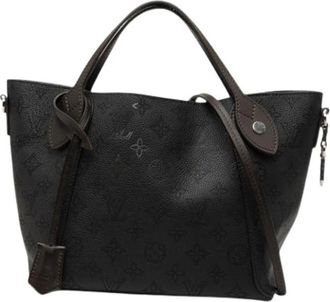 Louis Vuitton Pre-owned Hina PM Tote Bag - Dames - Vintage Shopper - Zwart - ONE Size - Leer - Vintage
