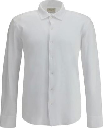 Brooksfield Camicia in cotone a maniche lunghe - Bianco