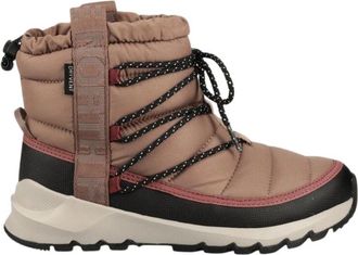 The North Face Thermo Ball Waterdichte Winterlaarzen met Veters - Dames - Snowboots - Bruin - 36 EU - Leer - Fitness