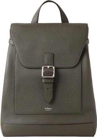 Mulberry Chiltern Leather Backpack in Dark Green at Nordstrom