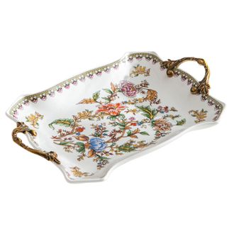 OEM Bandejas Decorativas De Alta Calidad De 45 Cm Con Mandi3