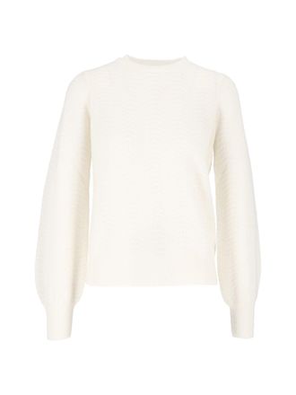 MC2 Saint Barth Off-White Marienne Wave Soft-10 Crewneck Sweater