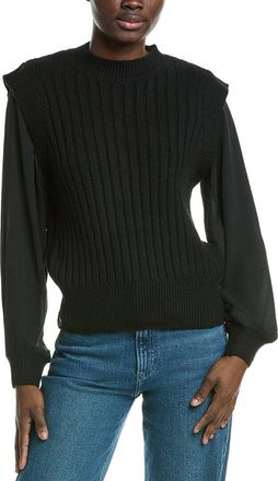 Design History Mock Neck Sweater