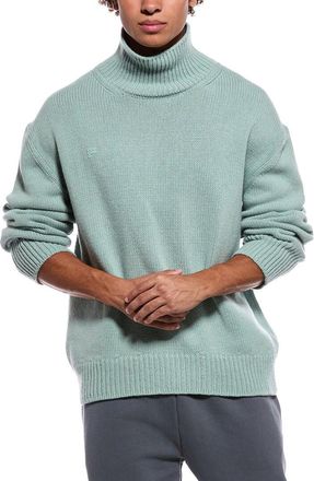 PANGAIA Cashmere & Wool-Blend Turtleneck Sweater