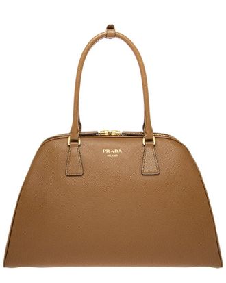 Prada Large Saffiano Leather Top Handle Satchel