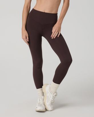 Vuori Clothing AllTheForm Legging - Short | French Roast | XS, Size Extra Small