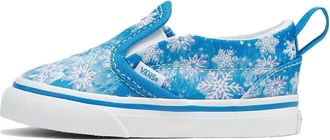 Vans (TD) Vans Slip-On V Snowflakes - Winter Wonderland Blue VN000UBSBES