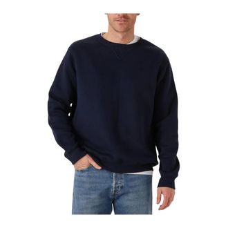 G-Star Heren, Sweatshirts & Hoodies, Blauw, Maat: S Katoen