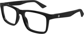 Montblanc Optical Frame - Heren - Brillen - Zwart - 55 MM - Accessoires