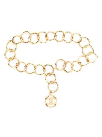 Chanel Cintura a catena CC 1984-1990 - Oro