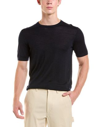 Richard James Classic Wool & Silk-Blend Crewneck T-Shirt