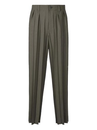 Homme Plissé Issey Miyake pleated trousers - Brown