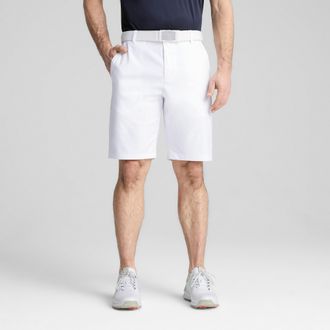 Puma Shorts da golf Dealer 10 da uomo, Abbigliamento, Bianco, 32
