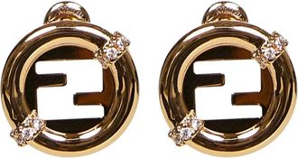 Fendi Ever Runde Ohrringe