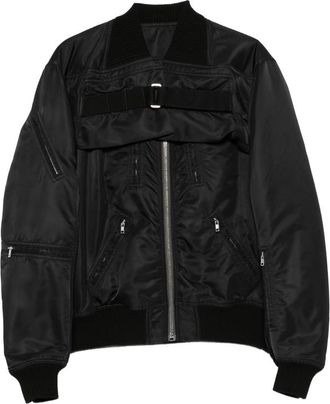 Rick Owens 2 Piece Flight Buckle-strap Panelled Jacket