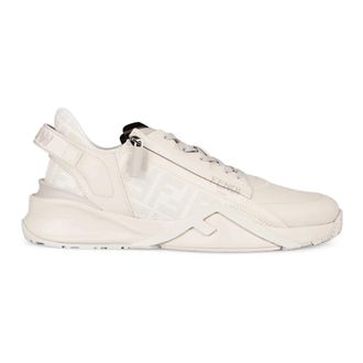 Fendi Flow Trainers - male - Fendi - Sneakers - White - 10 UK - Shoes