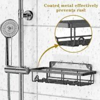 OEM Organizador De Ducha Con 6 Ganchos, Accesorios De Ba&ntilde;o Inoxidables, Caja De Almacenamiento Para Ba&ntilde;o, Inodoro Y Cocina Con Jabonera - 4 Piezas - Crezu