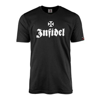 Copytec T-Shirt Infidel Order Knight Soldier 46291, black, 3XL