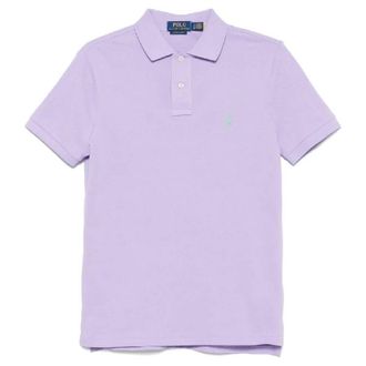 Polo Ralph Lauren Logo Embroidered Cotton Polo Shirt, Size X-Small