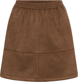 Kaffe Gonna KAaster - - Skirts - Donna - Marrone - XL