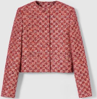Gucci GG Tweed Jacket, Orange, Ready-to-wear