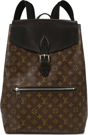 Louis Vuitton 2012 Palk monogram-pattern backpack - women - PVC/Calf Leather - One Size - Brown