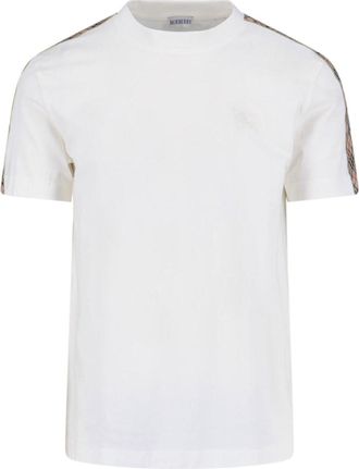 Burberry T-Shirt Girocollo Check
