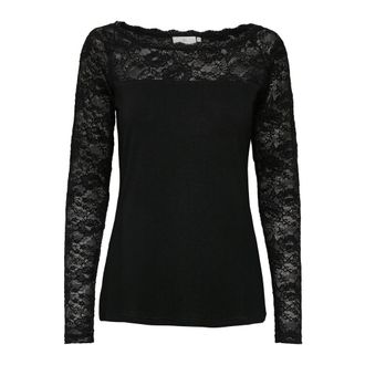 Kaffe Mujer, Camisetas, Negro, Talla: XL