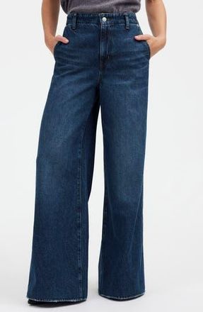 Madewell Wide Sweep Denim Jeans in Poplaski Wash at Nordstrom Rack, Size 26